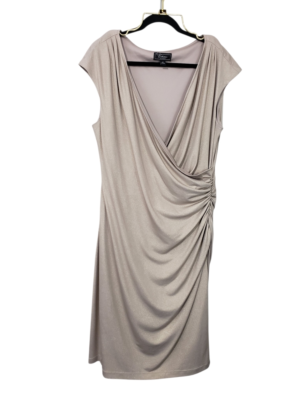 Dress Barn Collection Faux Wrap Dress Size 16